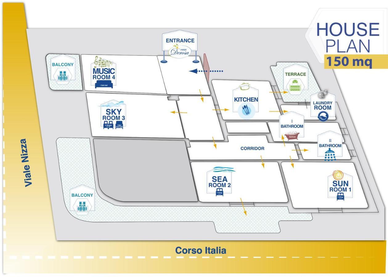 Casa Derosa In Sorrento Centro Apartamento Exterior foto